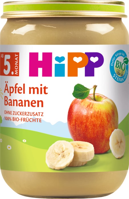 Hipp Bio Fruchtbrei oder Frucht & Getreide