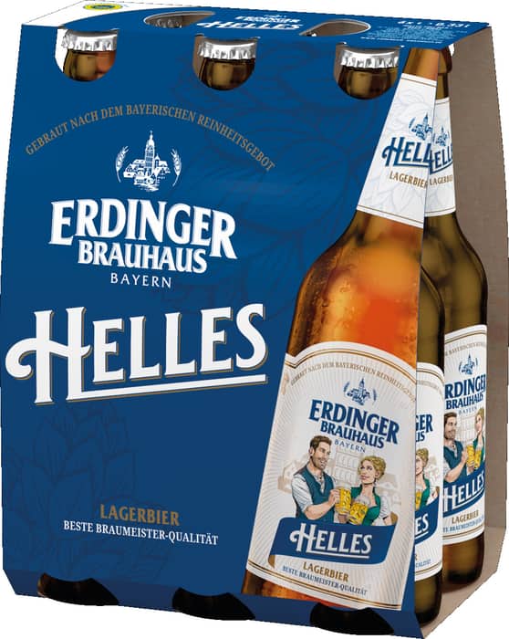 Erdinger Brauhaus Helles oder Naturradler
