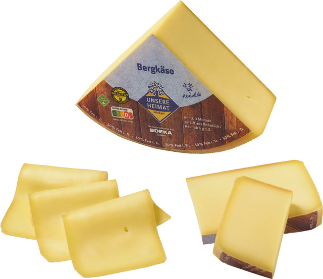 Unsere Heimat – echt & gut Bergkäse