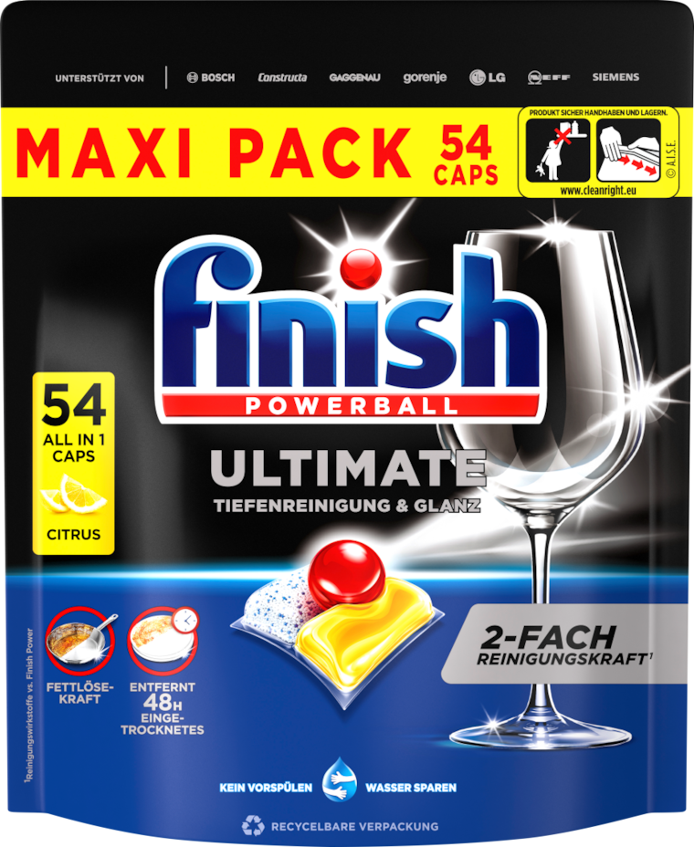 Finish Maxipack Maschinengeschirrspülmittel