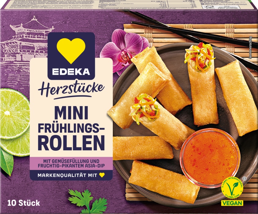 EDEKA Herzstücke 10 Mini-Frühlings-Rollen