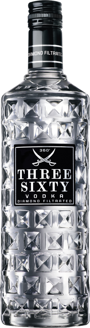 Three Sixty Vodka oder easy