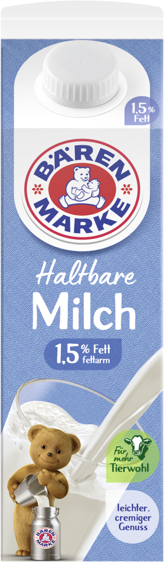 Bären Marke Haltbare oder Frische Milch