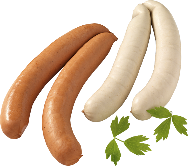 XXL Grillbratwurst rot oder weiß