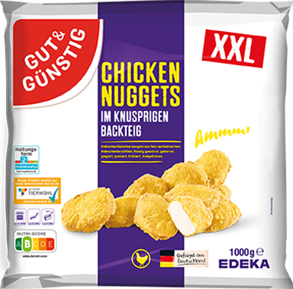 GUT&GÜNSTIG Chicken-Nuggets XXL
