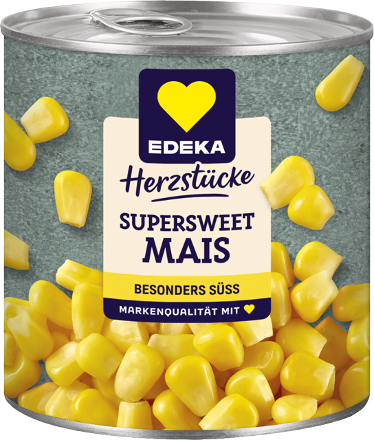 EDEKA Herzstücke Supersweet Mais – 6 Dosen