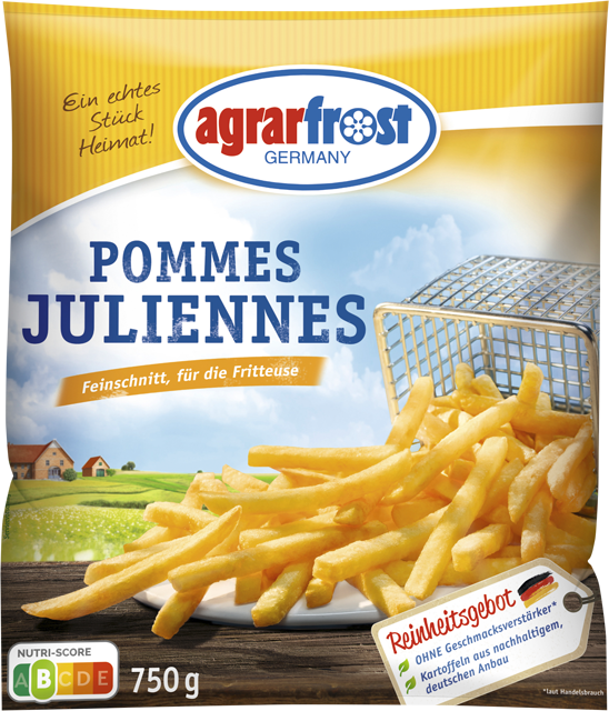 Agrarfrost Pommes Juliennes Feinschnitt