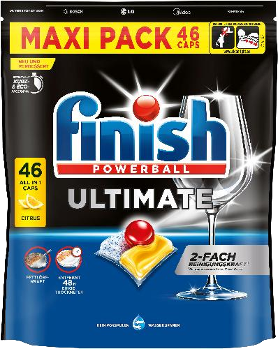 Finish Maxipack Maschinengeschirrspülmittel