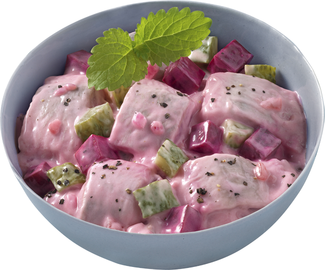Heringssalat rot 