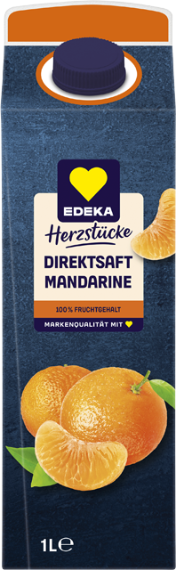EDEKA Herzstücke Direktsaft Mandarine