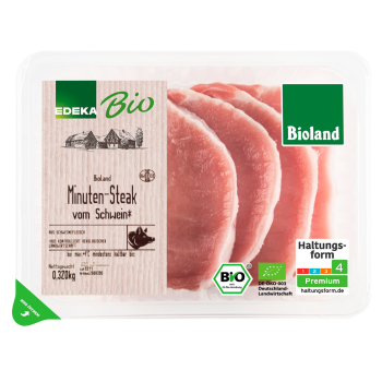 EDEKA Bio Bioland - Bio-Minutensteaks