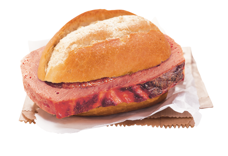 unser Brotzeitklassiker: Münchner Leberkässemmel