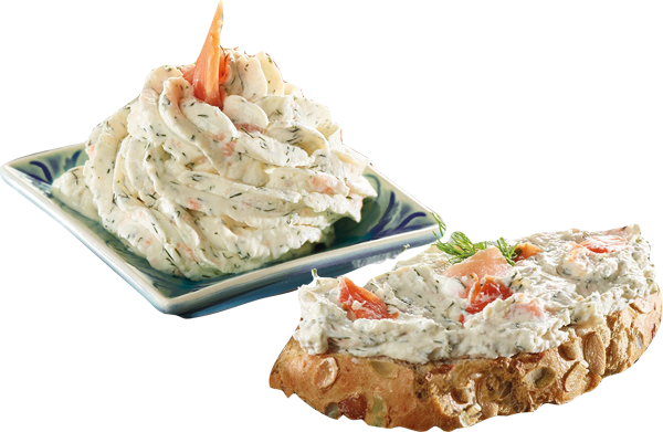 Käse-Lachs-Terrine