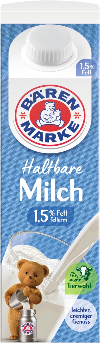 Bären Marke Haltbare oder Frische Milch