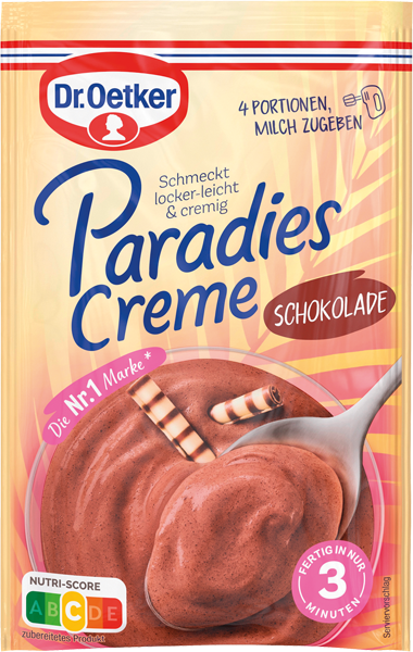 Dr. Oetker Original Pudding oder Paradiescreme
