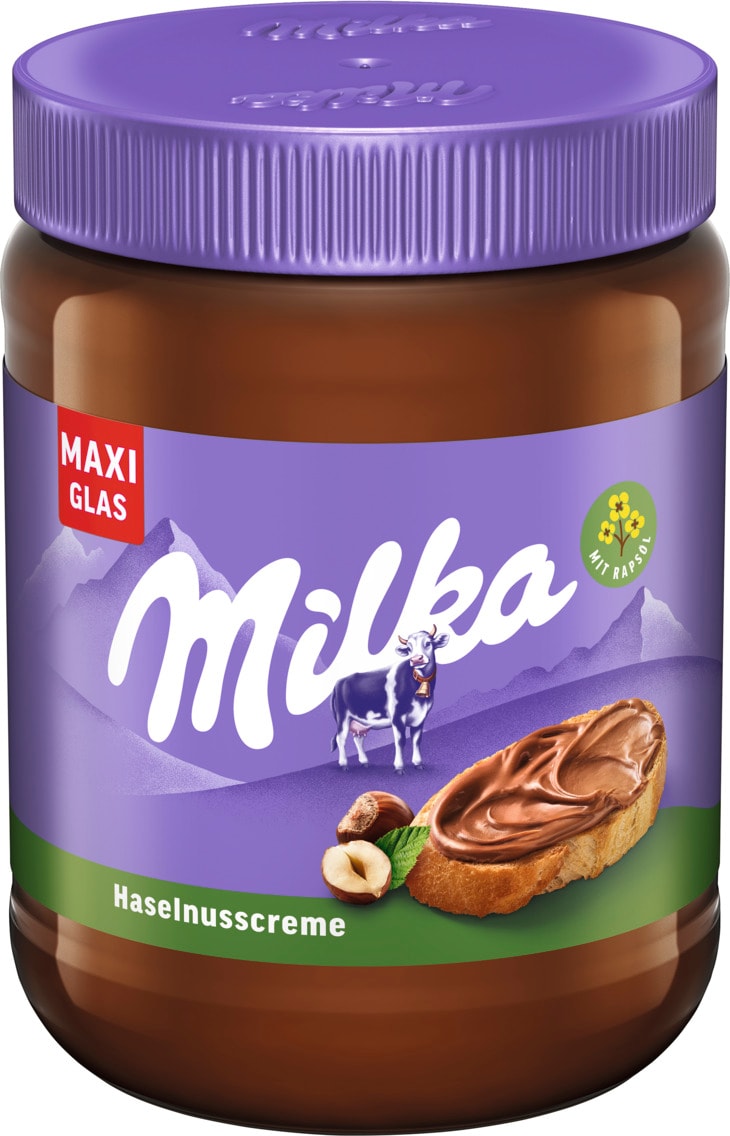 Milka Haselnusscreme