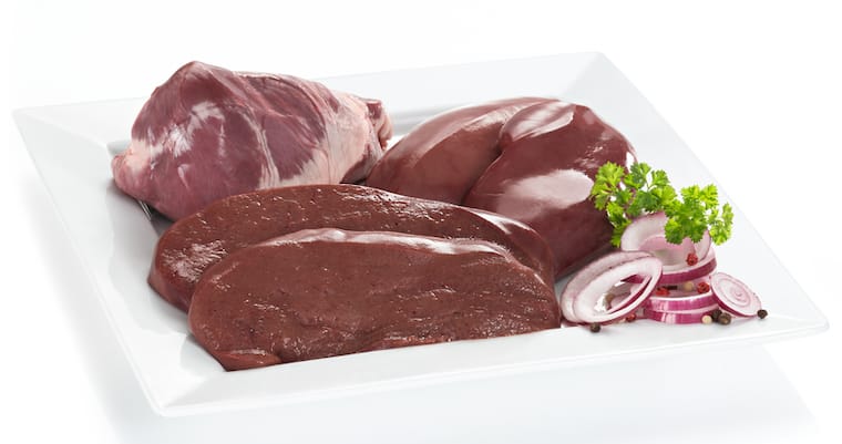 Frische Schweine-Leber*, -Herzen* oder -Nieren*
