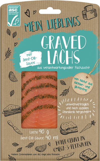 Krone Mein Lieblings Graved Lachs