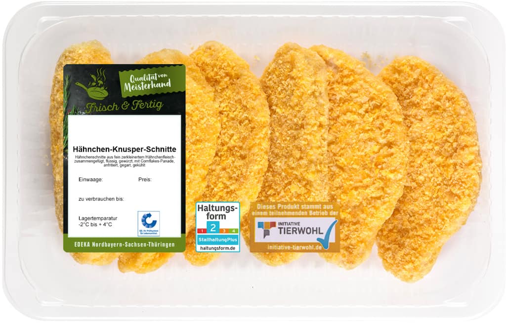 Hähnchen-Knusper-Schnitte