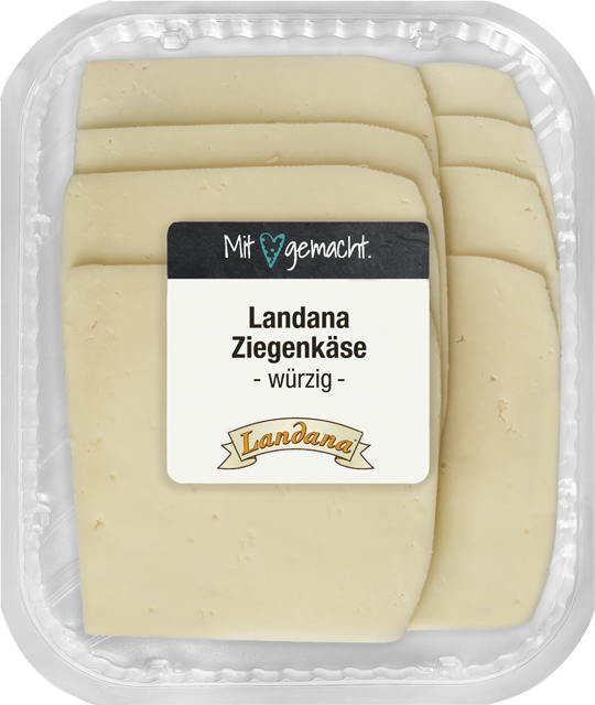 Mit Herz gemacht: Landana Ziegenkäse