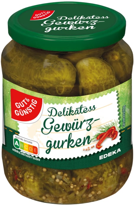 Gut&Günstig Delikatess Gewürzgurken