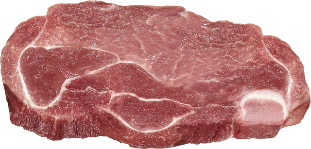 Stiel- oder Halskoteletts