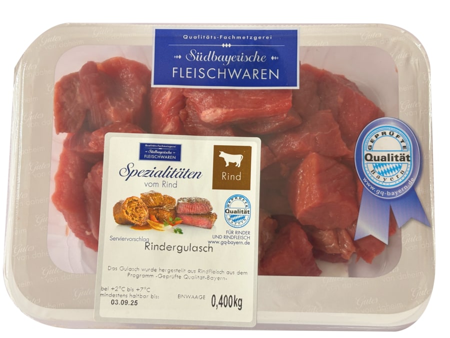 Rinder-Gulasch*
