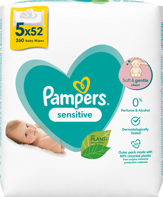 Pampers Feuchttücher sensitive 