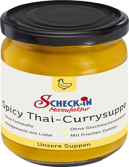Spicy Thai-Currysuppe
