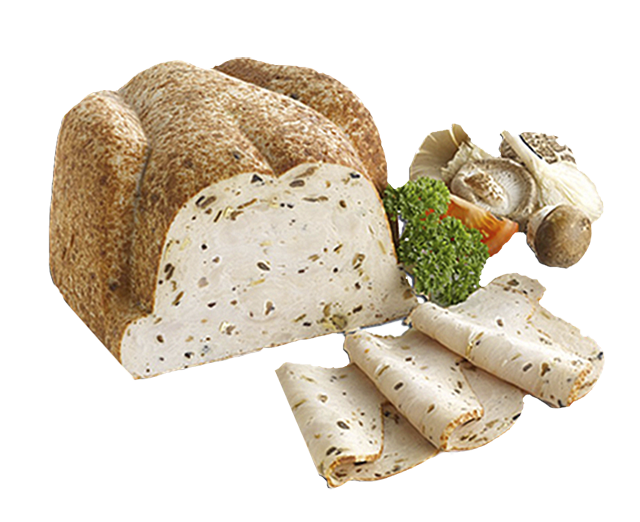 Hähnchenbrustpastete mit Spargelspitzen