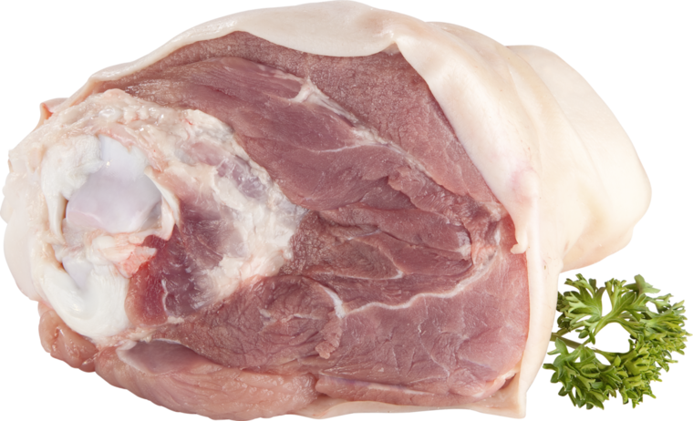 Hintere Schweinehaxe