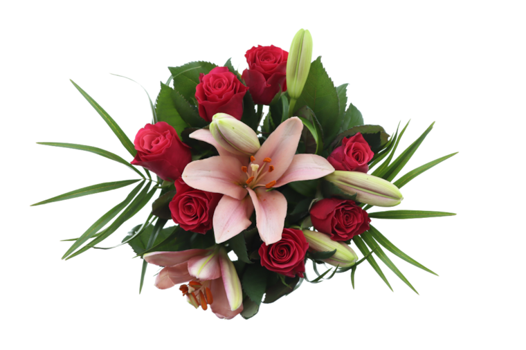 Rosen-Lilien Strauß