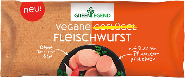 Green Legend Vegane Fleischwurst