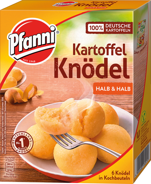 Pfanni Knödel- oder Kartoffelteige