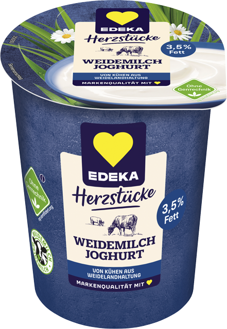 EDEKA Herzstücke Joghurt aus Weidemilch