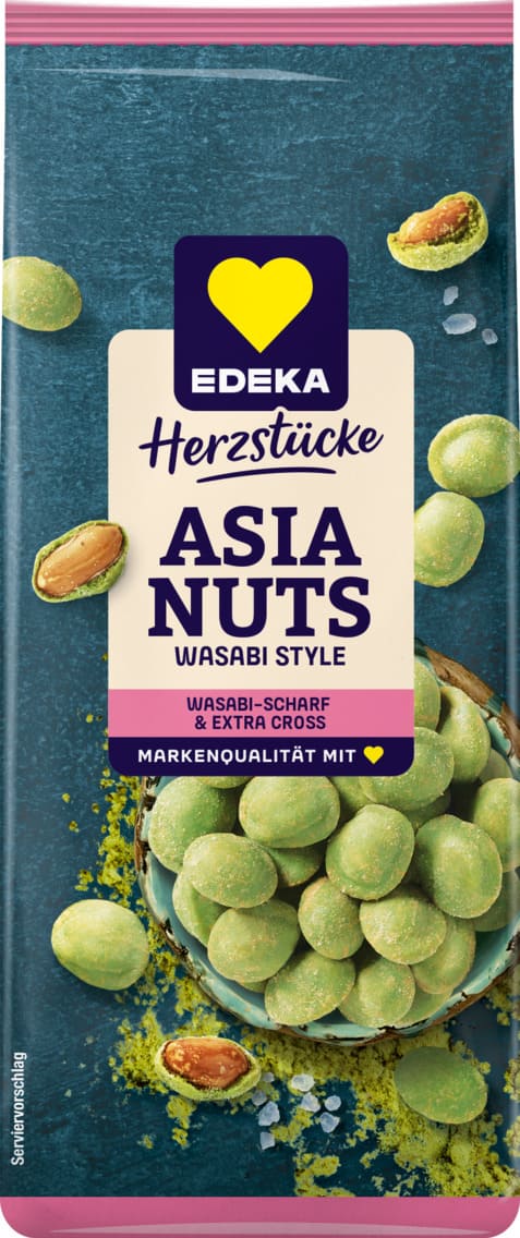 EDEKA Herzstücke Wasabi Style Asia-Nuts
