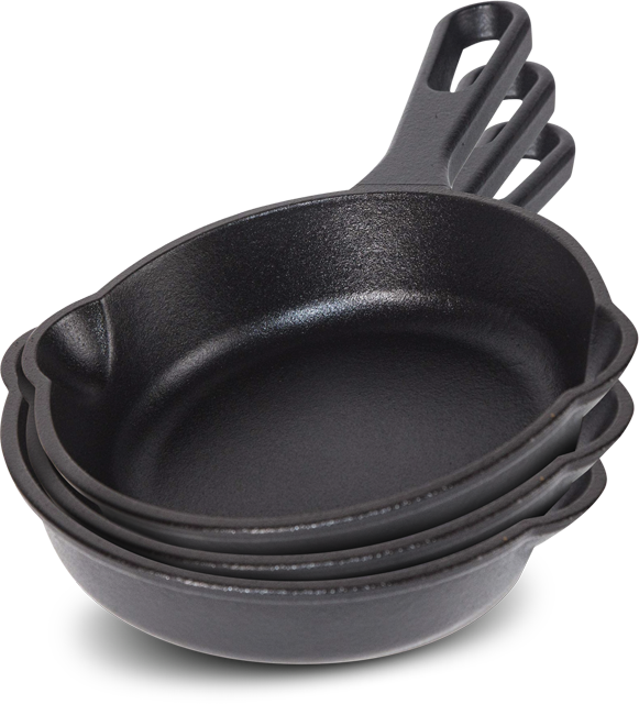 BBQ BOSS 3er?Set Pfännchen