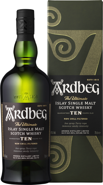 Ardbeg 10 Years The Ultimate Islay Single Malt Scotch Whisky  