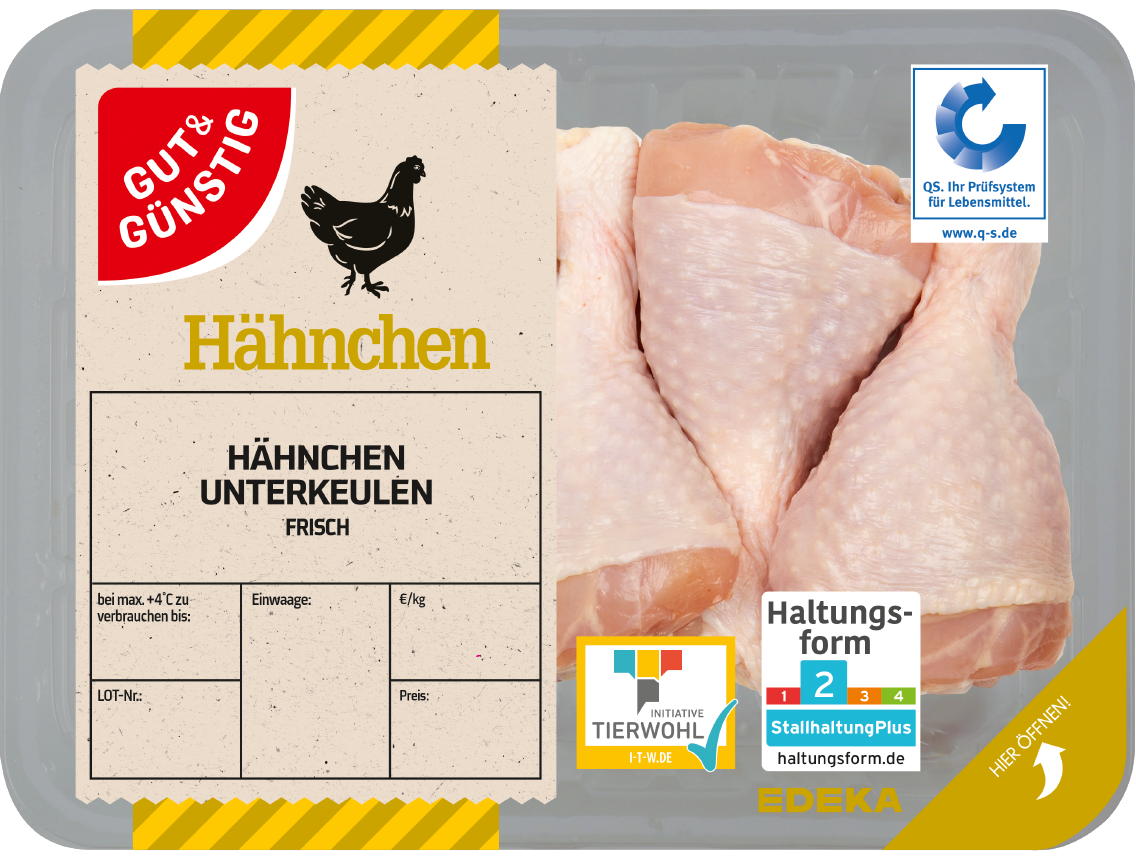 GUT&GÜNSTIG Hähnchen-Unterkeule