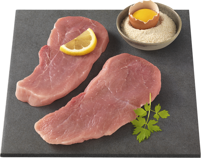 Schweine-Schnitzel oder -Keulenbraten