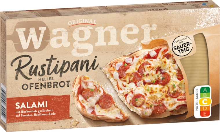 Wagner Steinofen-Pizza, Flammkuchen oder Rustipani