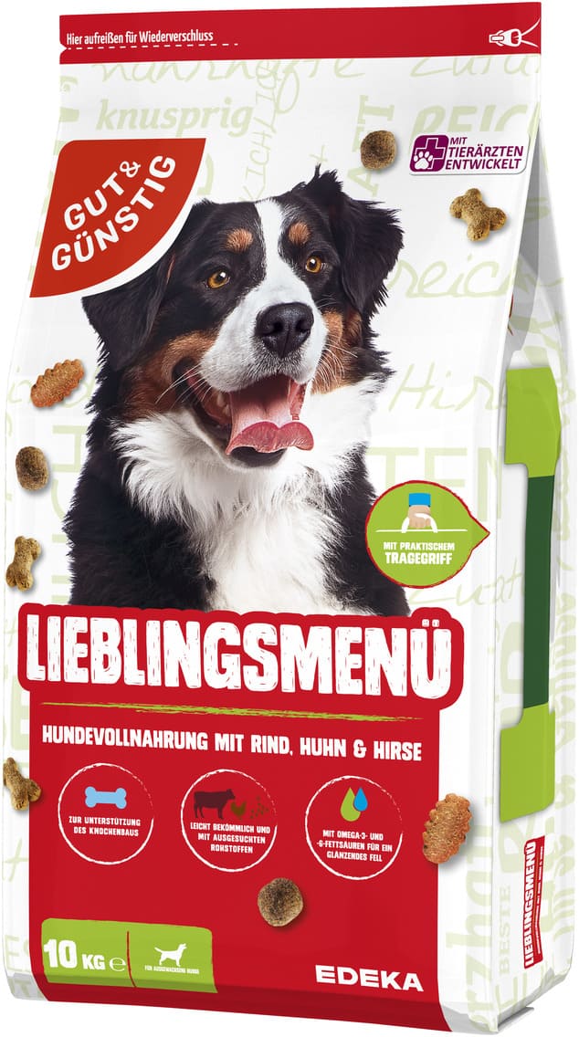 Gut & Günstig Lieblingsmenü Hundevollnahrung