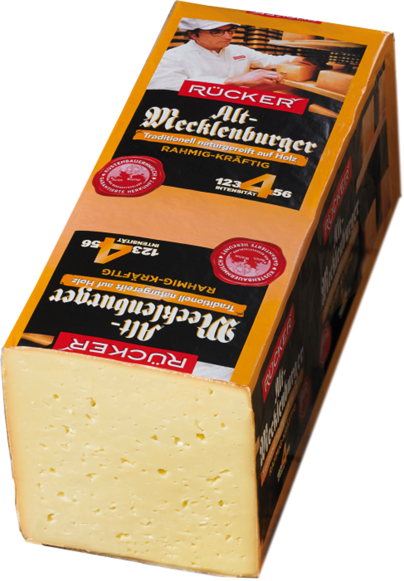 Rücker Alt-Mecklenburger deutscher Schnittkäse