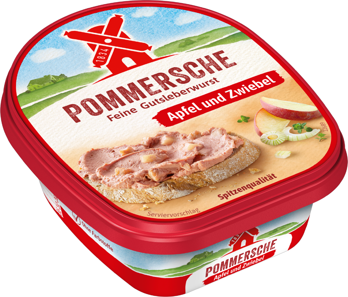 Rügenwalder Pommersche Leberwurst oder Teewurst