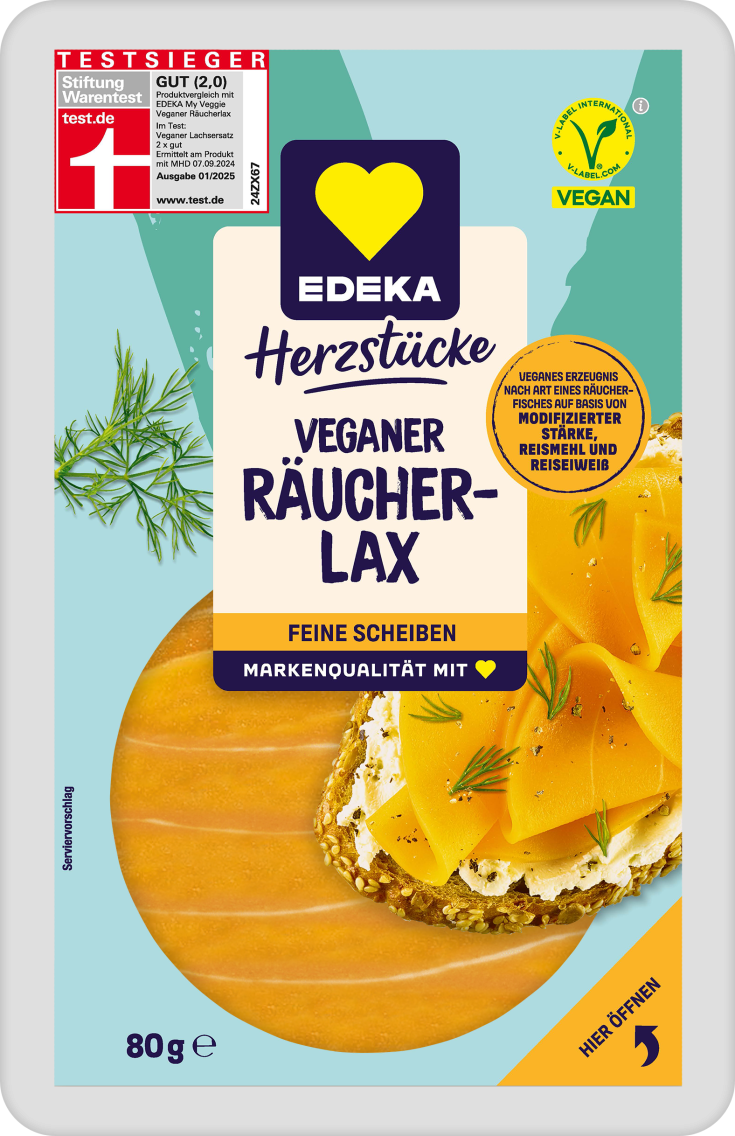 EDEKA Herzstücke Räucherlax