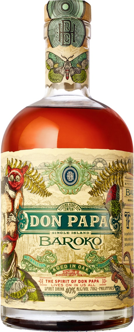 Don Papa Baroko oder Masskara Rum