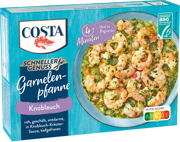 Costa Garnelen oder Garnelenpfanne**