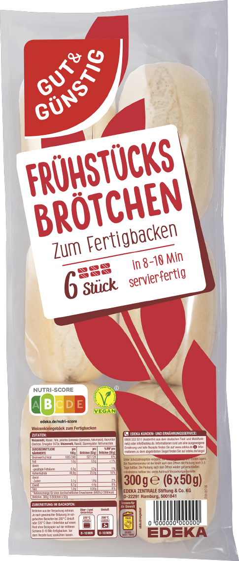 GUT&GÜNSTIG Brötchen oder Baguette
