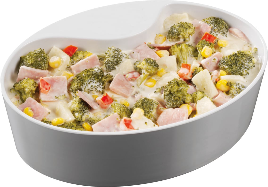 Broccoli-Schinkensalat