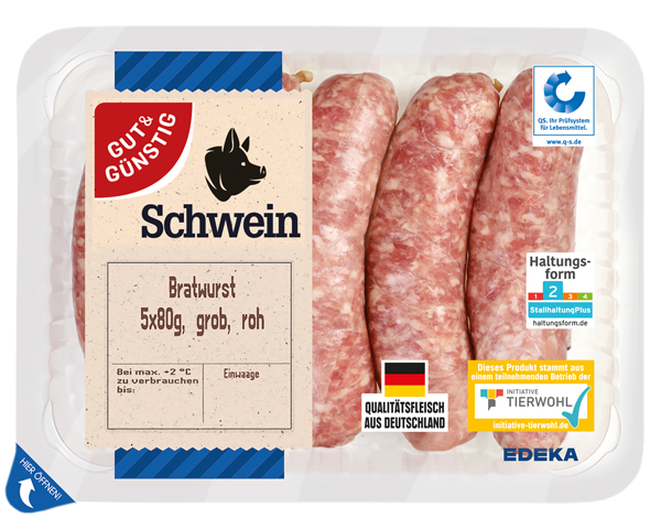 GUT&GÜNSTIG Frische Bratwurst